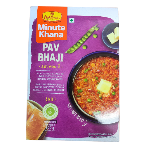 Haldiram's Pav Bhaji - bramborové kari do housky, hotové jídlo(300 g)