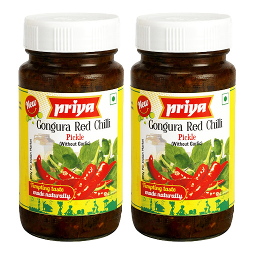 Dookan_Priya Gongura with Red Chilli (Bundle 2 x 300g)