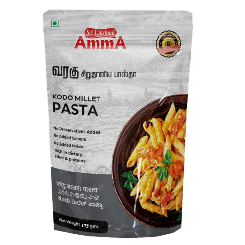 Amma Kodo Millet Pasta - Těstoviny Kodo Jáhly (180g)