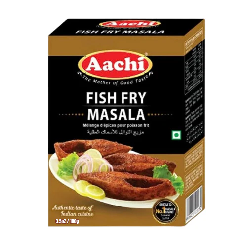 Aachi Fish Fry Masala / Koření na smaženou rybu (100g)