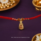 Teardrop Rudraksha Rakhi (1pc)