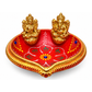 Fancy Diwali / Deepavali Laxmi Ganesh Diya [R-2] (1pc)