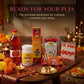 Puja Refill Kit – Tirupati Diya / Deepam Oil, Long Cotton Wicks, Tirupati Bhimseni Camphor / Karpoor Tablets, Cycle Three In One Agarbatti / Incense Sticks, Nima Moli Thread / Pooja Kalava (Red & Yellow), Tirupati Roli Kumkum Powder
