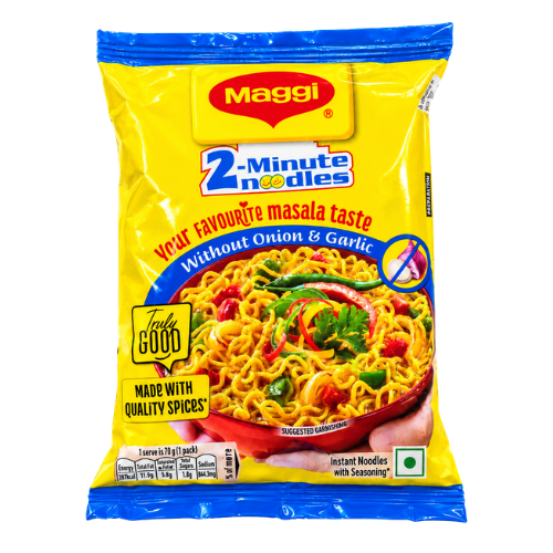 Maggi 2minutové kořeněné nudle bez česneku a cibule (70g)