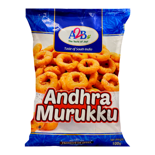 A2B Andhara Murukku / Křupavá kolečka (100g)