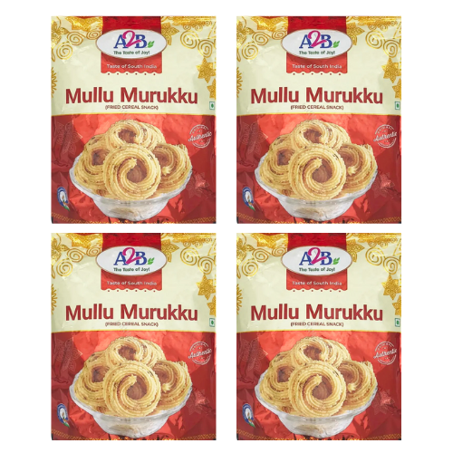 A2B Mullu Murukku (Bundle of 4 x 200g)