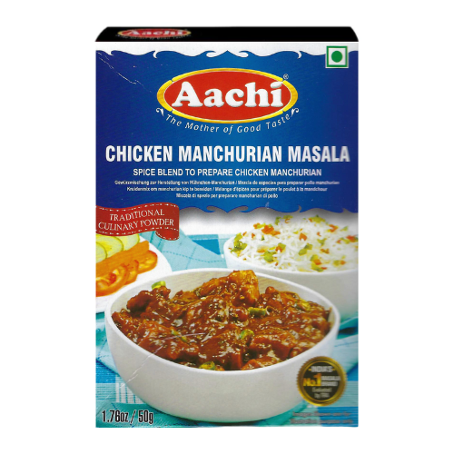 Aachi Chicken Manchurian Masala / Koření na mandžuské kuře (50g)