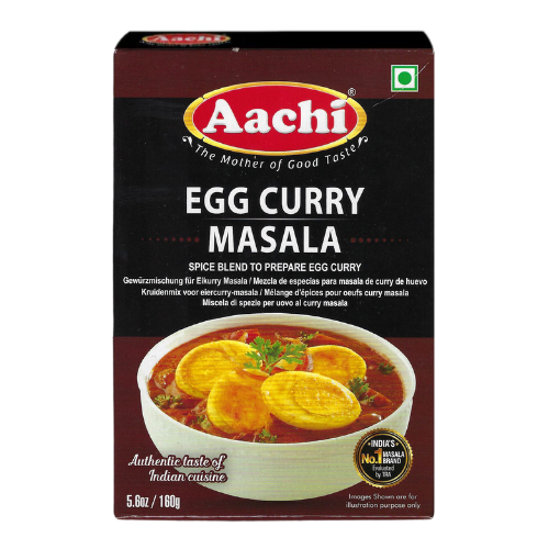 Aachi Egg Curry Masala / Koření na přípravu kari s vejci (160g)