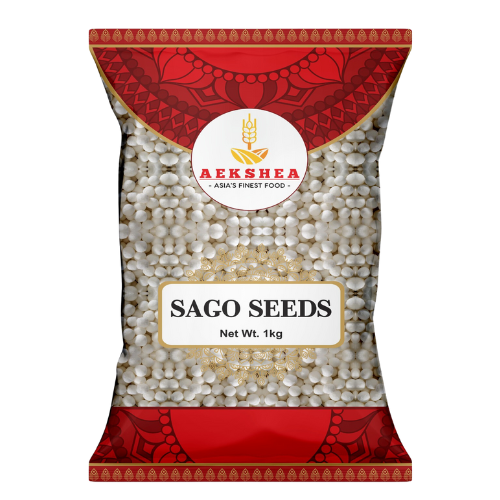 Aekshea Indian Sago Seeds / Tapiokové perly (1Kg)