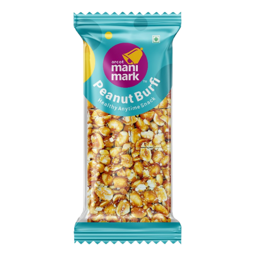 Manimark Peanut Burfi / Arašídová tyčinka (135g)