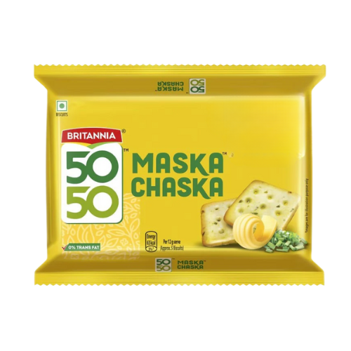Britannia Fifty Fifty Maska Chaska / Sladkoslané sušenky (40g)