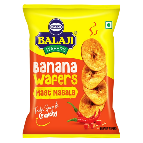 Balaji kořeněné banánové plátky (150g)