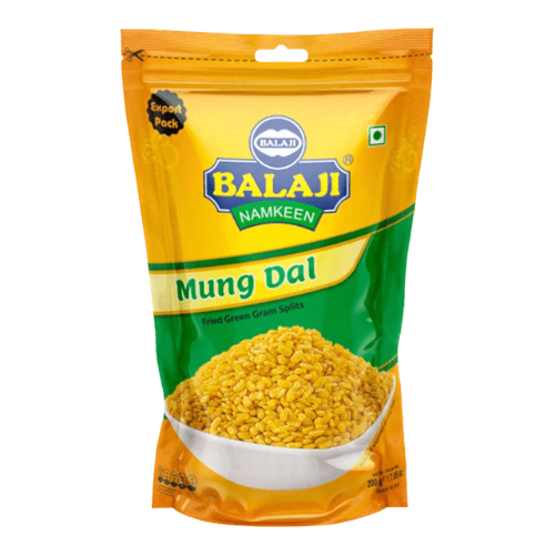 Balaji Moong Dal Plain / Smažené, solené fazole mungo (200g)