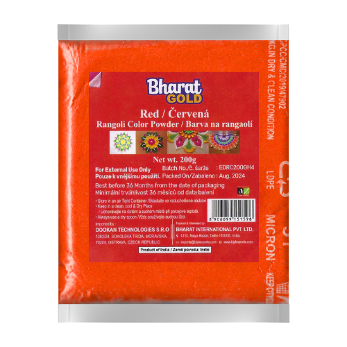 Červený prášek na rangaolí ( 200 g)