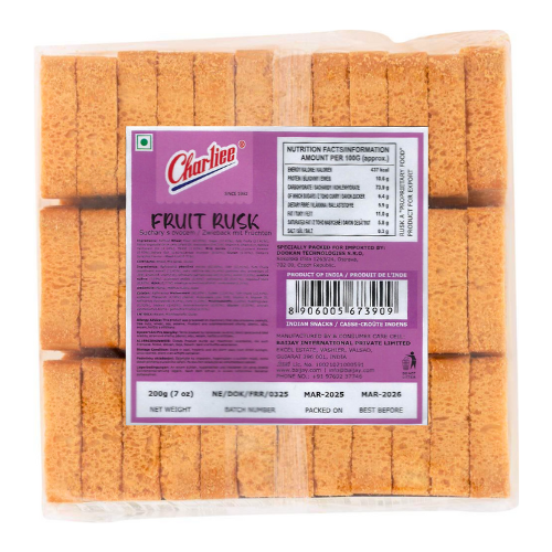 Charliee suchary s ovocem (200g)