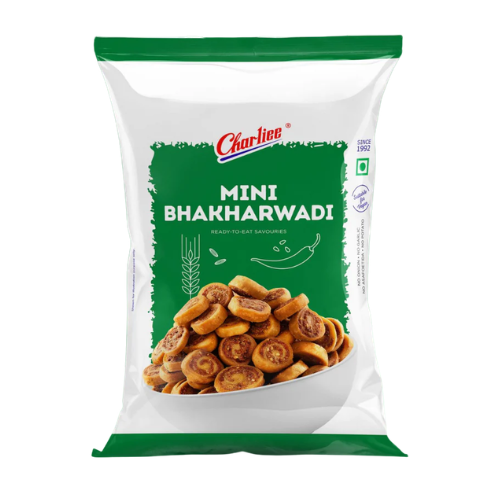 Charliee Mini Bhakharwadi / Křupavý snack (170g)