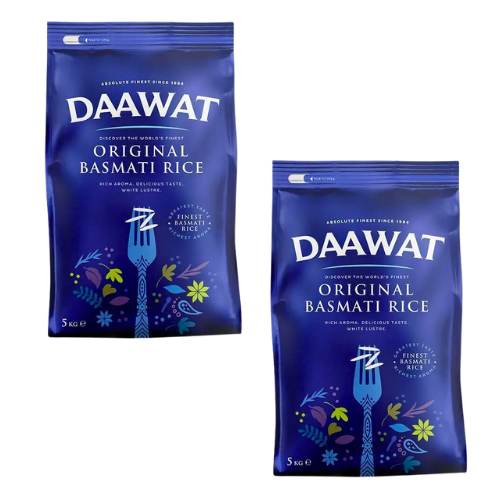 Daawat Originální Basmati Rýže (Balení 2 x 5kg) 10 kg