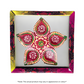 Luxusní Diwali lampa (diya) (D29) (1 ks)