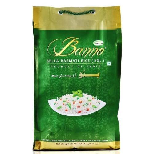 Banno Green - Sella Basmati Rice XXL (5kg) - Weekend Delivery Offer