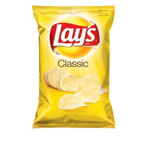 Lay's Classic Salted Crisps / Solené bramborové lupínky (52g) 