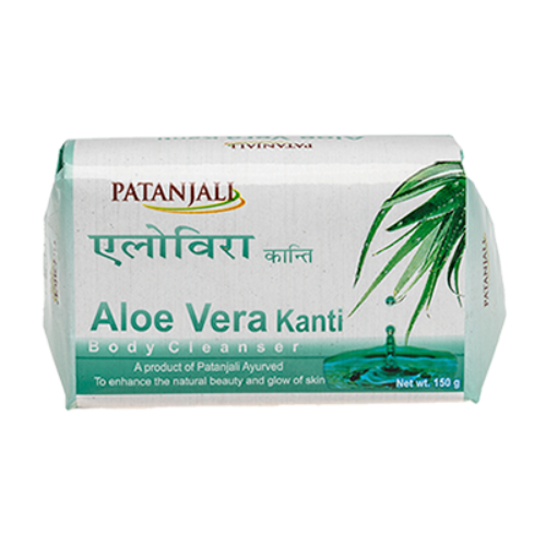 Patanjali Aloevera Body Cleanser (75g)