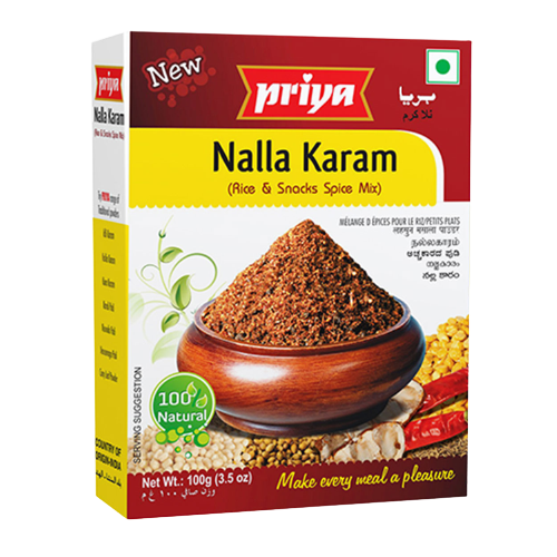 Priya Nalla Karam / Směs koření (100g)