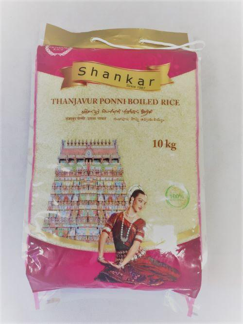 Shankar Thanjavur Ponni Boiled Rice (10kg) - Weekend Delivery Offer