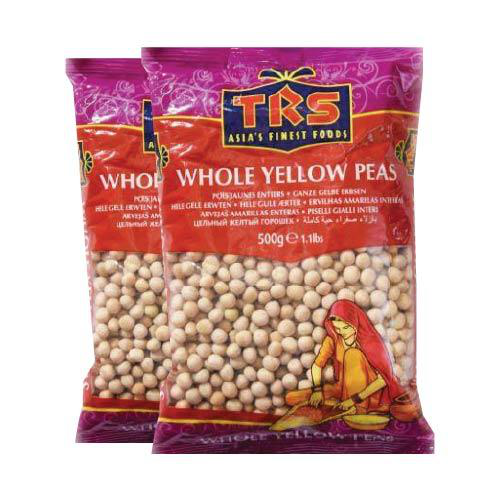 TRS Whole Dried Yellow Peas / Žlutý hrách, celý (Balení 2 x 500g) 1Kg
