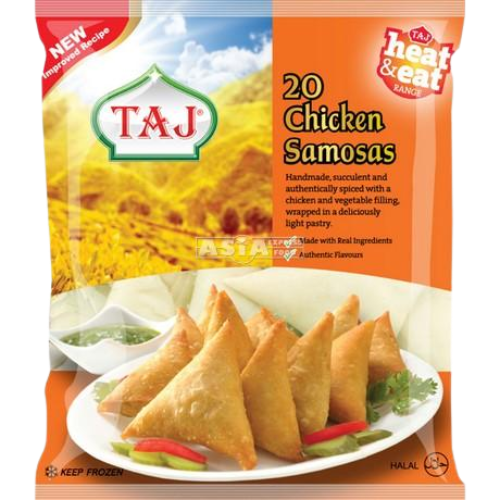 Taj Chicken Samosa (600g) - Frozen Item !!