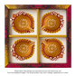 Fancy Diwali / Deepavali Diya Big (Pack of 4 ) - [D07] (1pc)
