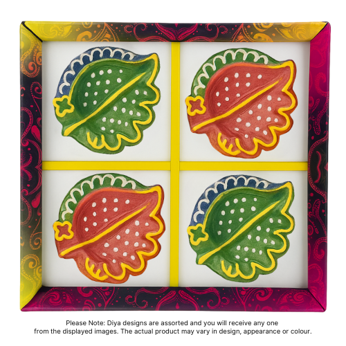 Fancy Diwali / Olejové lampy - malé (Balení 4ks ) - [D01] (1ks)