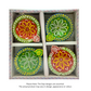 Fancy Diwali / Deepavali Wax Diya Big (Pack of 4) - (D36) (1pc)
