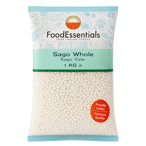 Food Essentials indické ságové perly, střední (1kg)