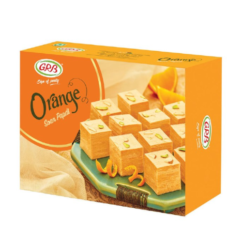 GRB pomerančový dezert Soan Papdi (200g)