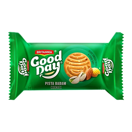 Britannia Good Day pistáciovo-mandlové sušenky (42g)