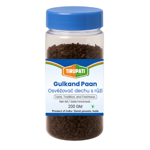 Tirupati Gulkand Paan / Osvěžovač dechu (200g)