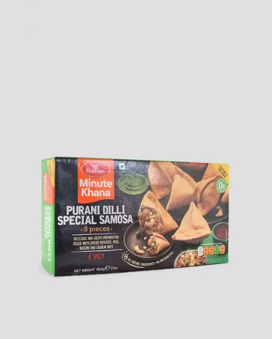Haldiram's Delhi samosy speciál (8ks|650g) Mražený produkt!