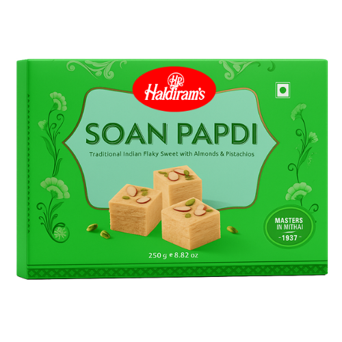 Haldiram's Soan Papdi / Křehké kostky (250g)
