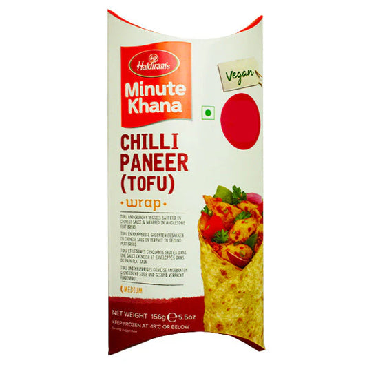 Haldiram's wrap s chilli tofu (156g) Mražený produkt!