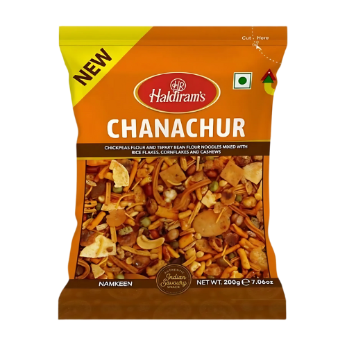 Haldiram's Chanachur / Kořeněná směs ořechů a luštěnin (200g)