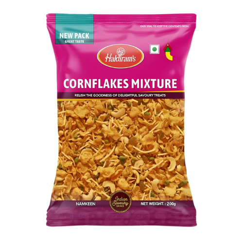 Haldiram's Cornflake Mix / Směs kukuřičných lupínků (200g)