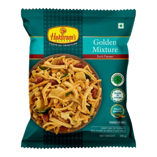 Haldiram's Golden Mixture / Křupavá směs (200g)