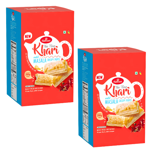 Haldiram's Khari Masala Puff / Nafouknutý snack (Balení 2 x 200g) 400g