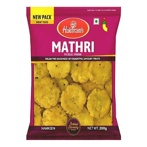 Haldiram's Mathri / Kořeněné placičky (200g)