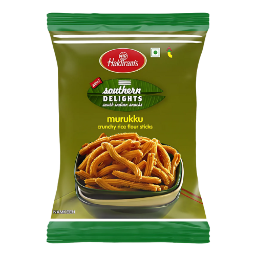 Haldiram's Murruku / Kořeněný smažený snack (200g)