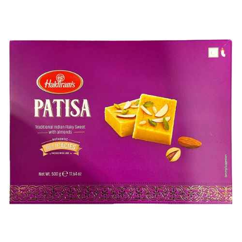 Haldiram's Patisa / Křehký dezert z cizrny (500g)