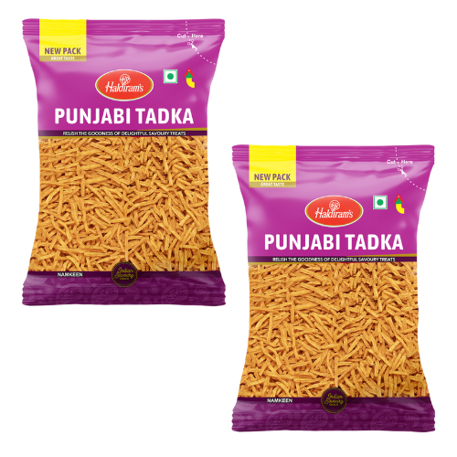 Haldiram's Punjabi Tadka / Kořeněné tyčinky (Balení 2 x 200g) 400g