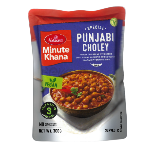 Haldiram's (veganské) Punjabi Choley / Cizrna v rajčatové omáčce (300g) - Hotové jídlo