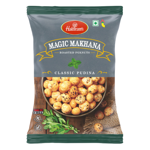 Haldiram's Roasted Foxnuts Classic Pudina (30g)