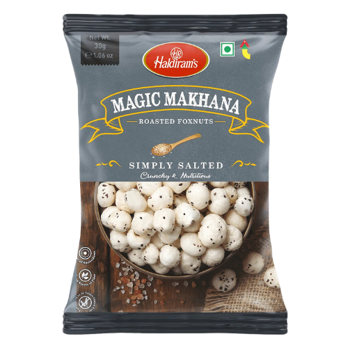 Haldiram's pražená lotosová semena - solená (30g)